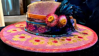 Dusty Rose Hat